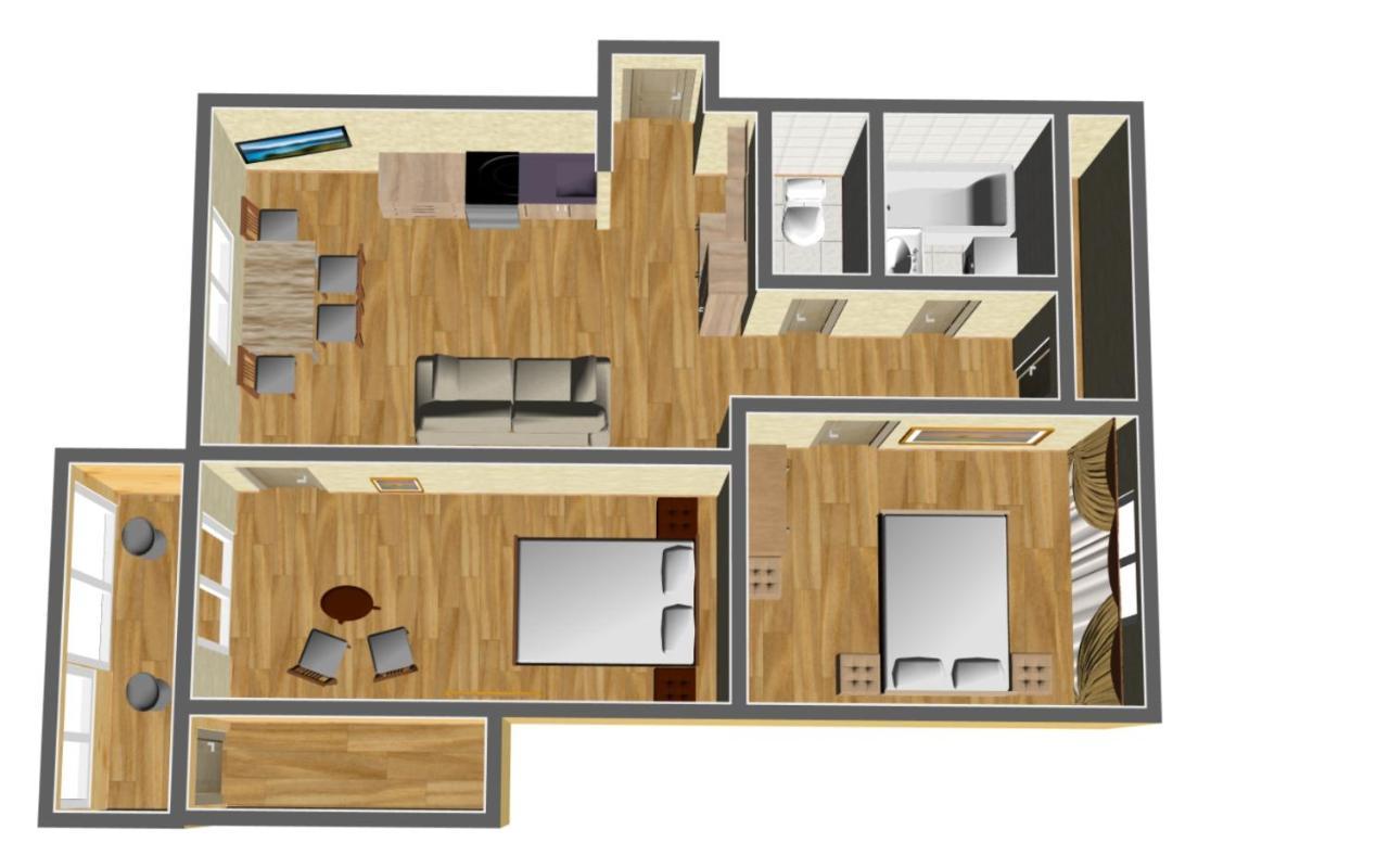 Apartlux 2 Černihiv Esterno foto